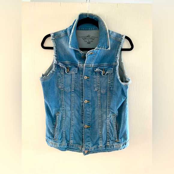 Free People Denim Vest - Picture 1 of 3